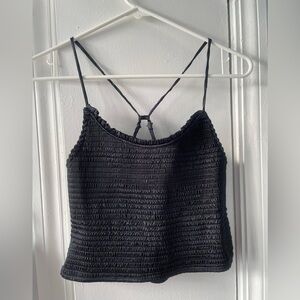 Free People Black Tank top